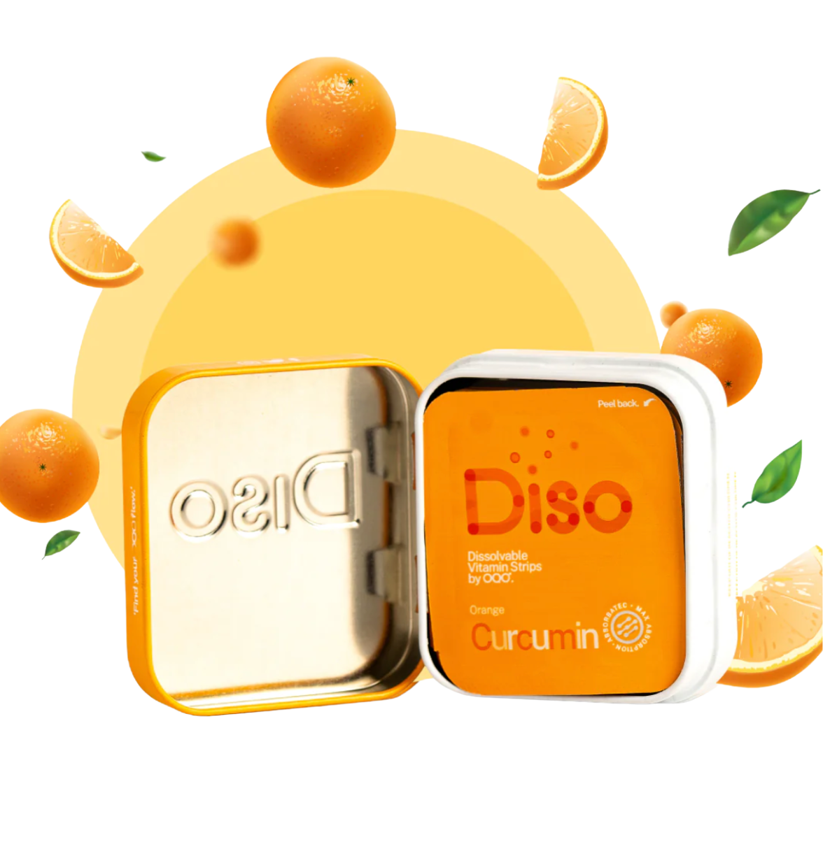 Diso Curcumin Supplement, 30 count