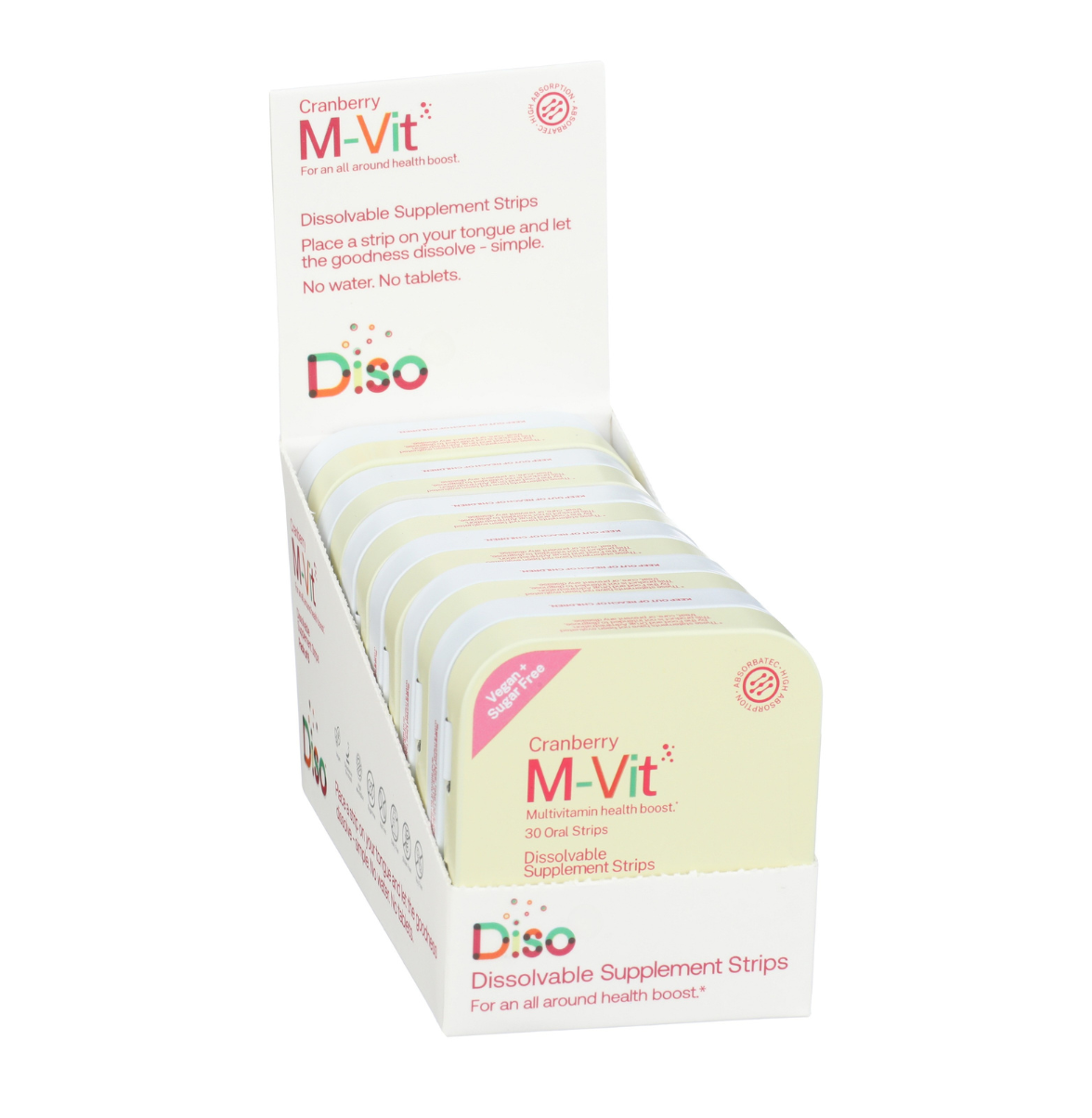Diso M-Vit Multi-Vitamins Supplements, 30 count