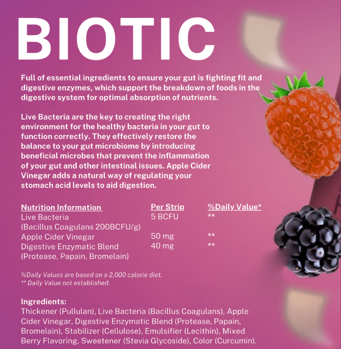 Diso Biotic- Dissolvable Probiotics, 30 count