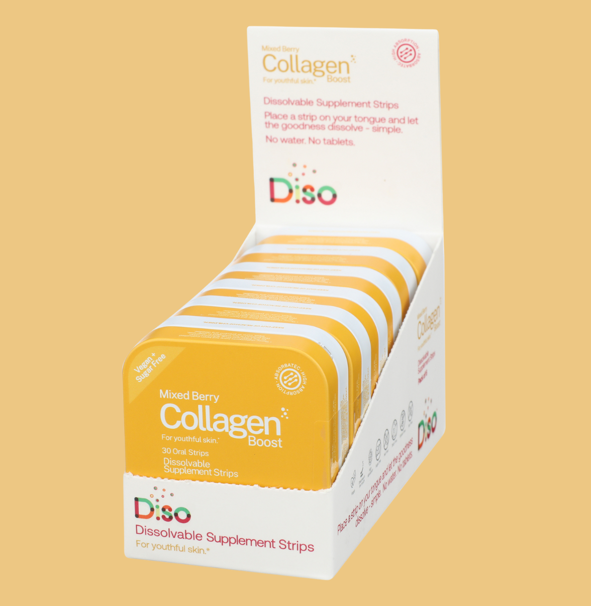 Diso Curcumin Supplement, 30 count