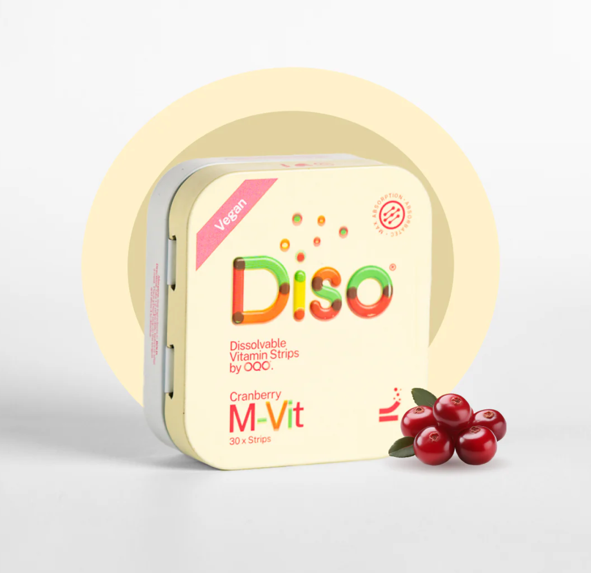 Diso® M-Vit Multi-Vitamins Supplements, 30 count