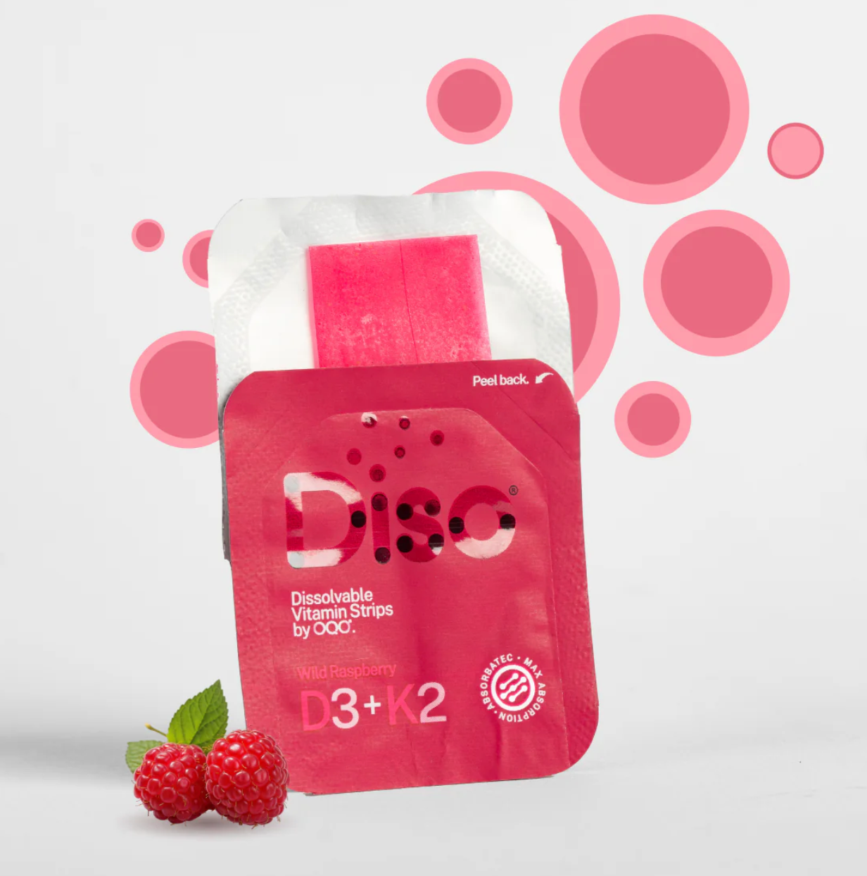DISO - D3+K2 supplement , 30 ct