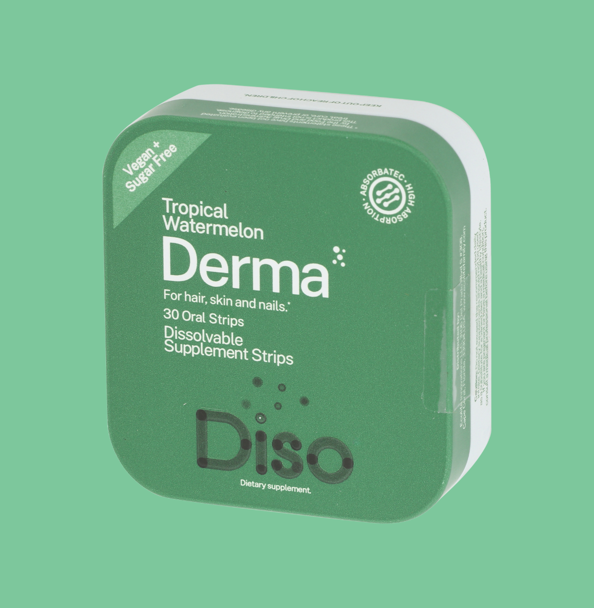 Diso Derma Skin & Hair Supplements, 30 count