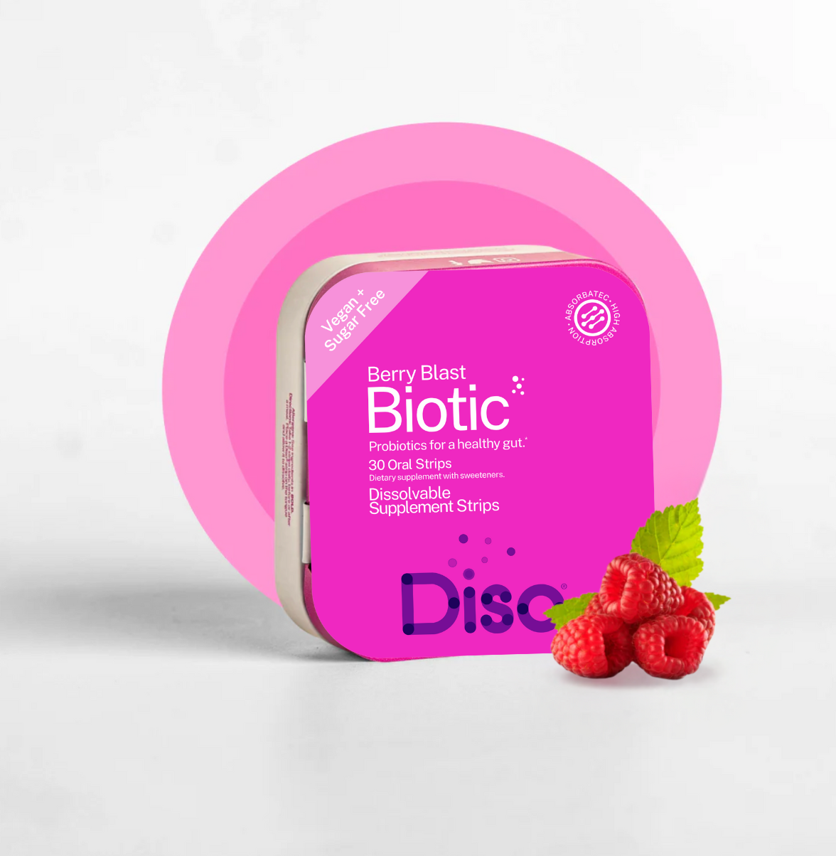 Diso Biotic- Dissolvable Probiotics, 30 count